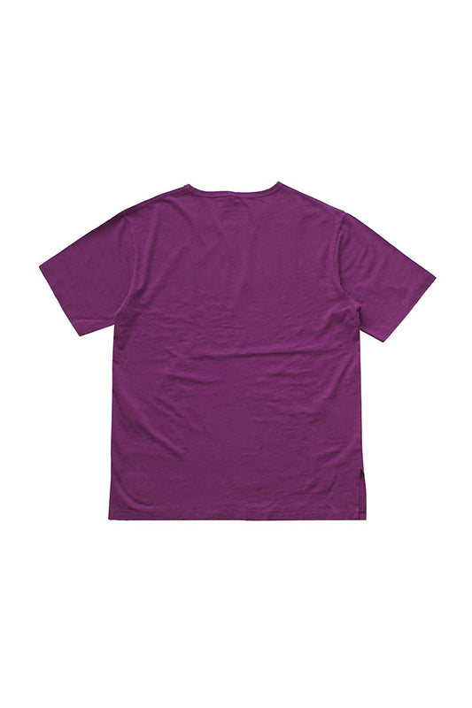 NIGEL CABOURN - LYBRO SHORT SLEEVE TEE - PURPLE