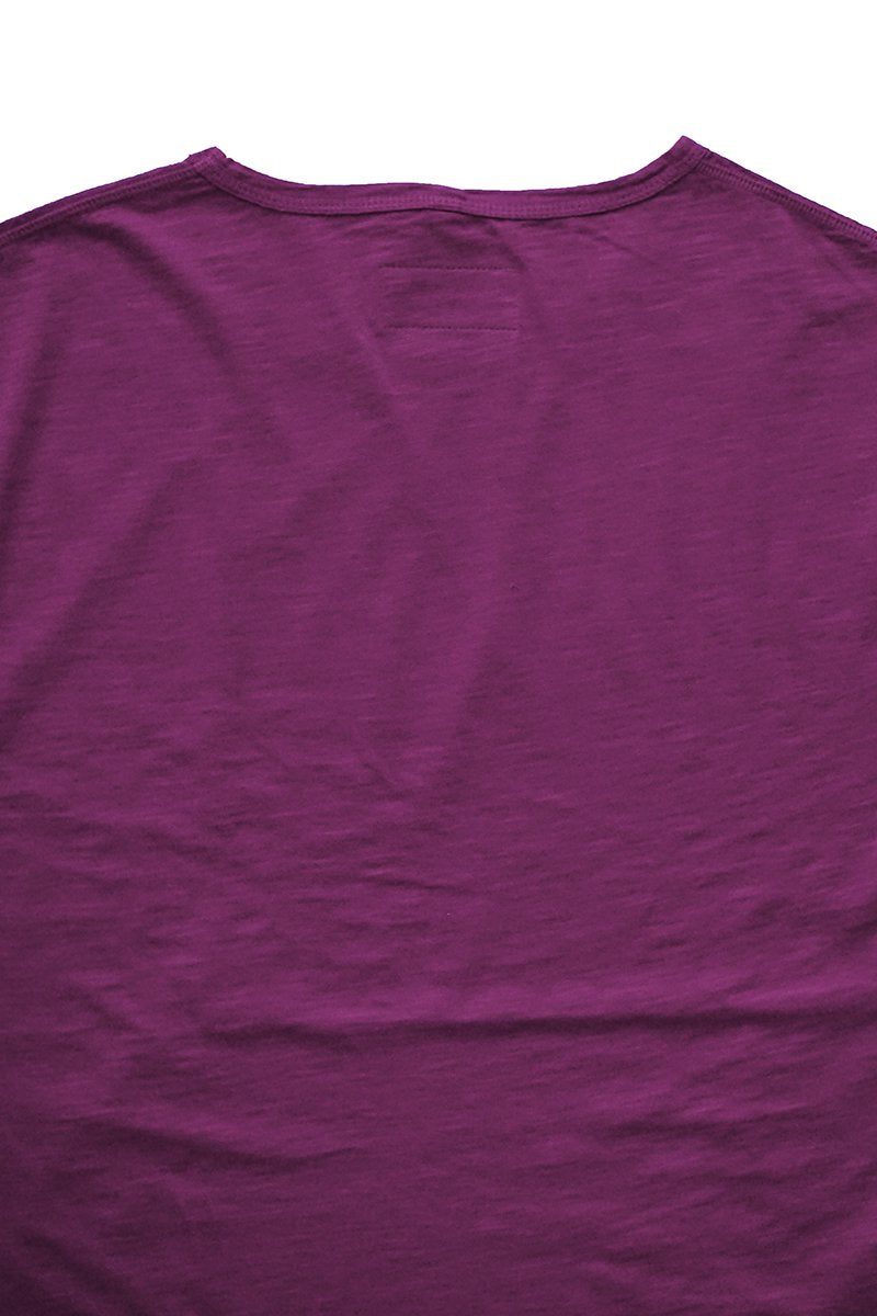 NIGEL CABOURN - LYBRO SHORT SLEEVE TEE - PURPLE