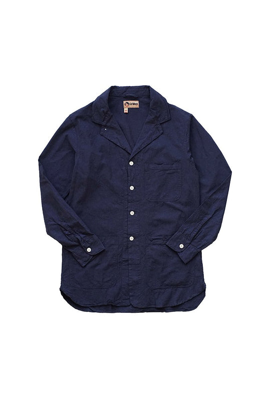 NIGEL CABOURN - LYBRO BIG JACKET - CHAMBRAY DENIM - NAVY