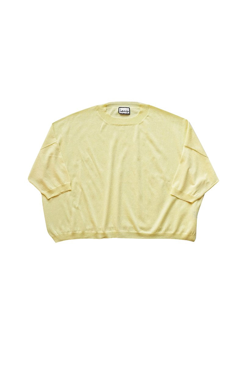 humoresque - CREWNECK KNIT - LEMON