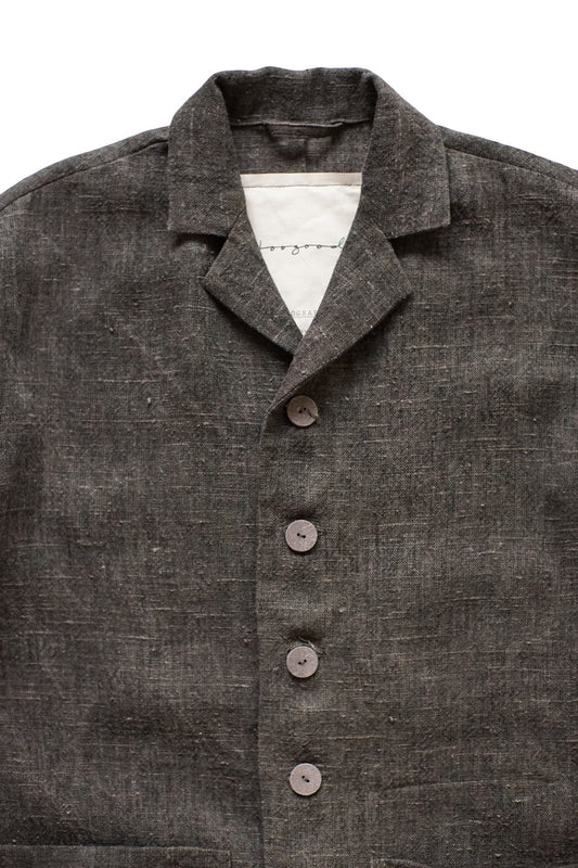 toogood - THE PHOTOGRAPHER JACKET - LINEN HESSIAN - EARTH