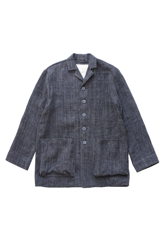 toogood - THE PHOTOGRAPHER JACKET - LINEN HESSIAN - WATER