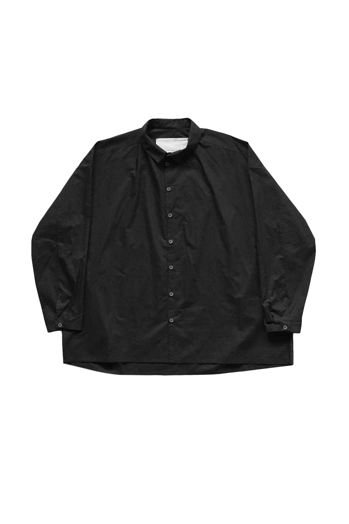 toogood - THE DRAUGHTSMAN SHIRT - COLD WASHED COTTON - FLINT