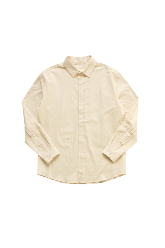 toogood - THE MILKMAN SHIRT- CALICO LW RAW