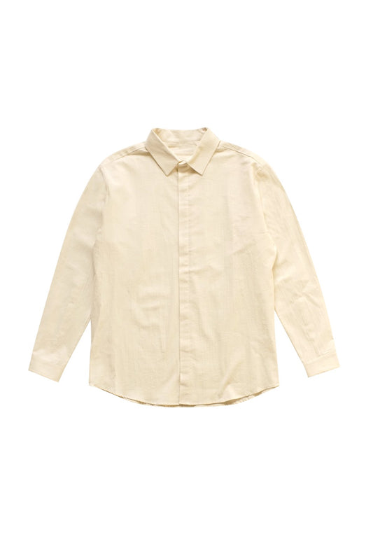 toogood - THE MILKMAN SHIRT- CALICO LW RAW