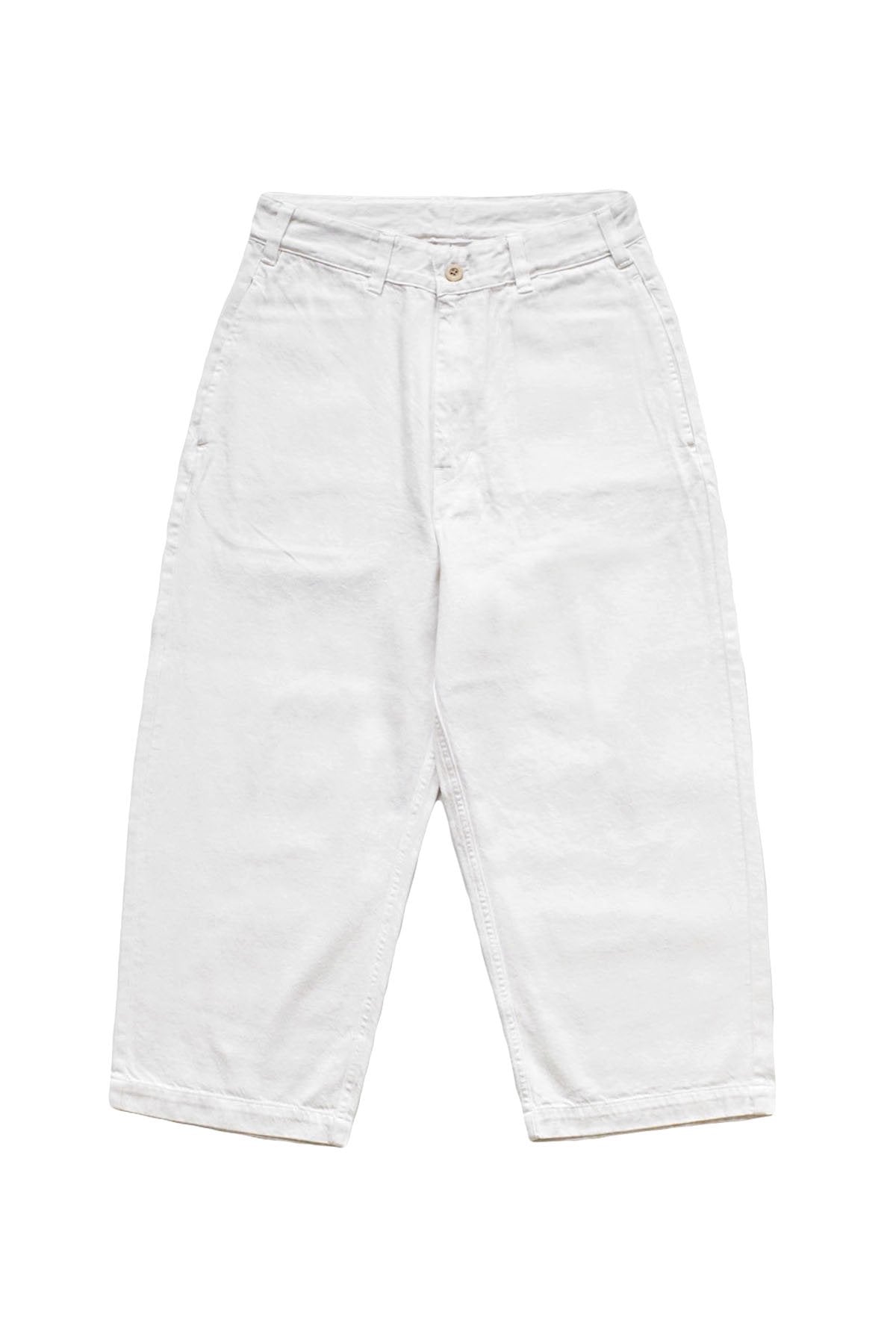 Porter Classic - SUMMER WHITE PANTS - WHITE