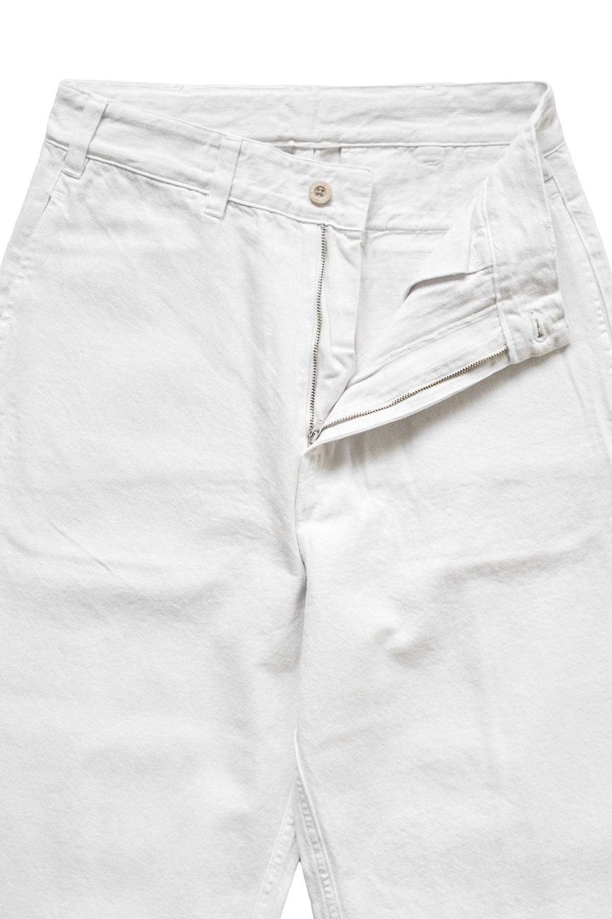 Porter Classic - SUMMER WHITE PANTS - WHITE