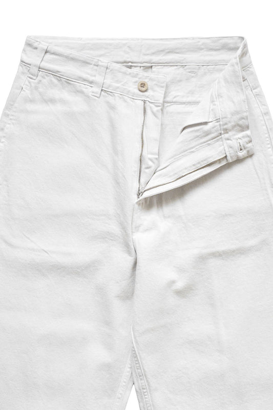 Porter Classic - SUMMER WHITE PANTS - WHITE