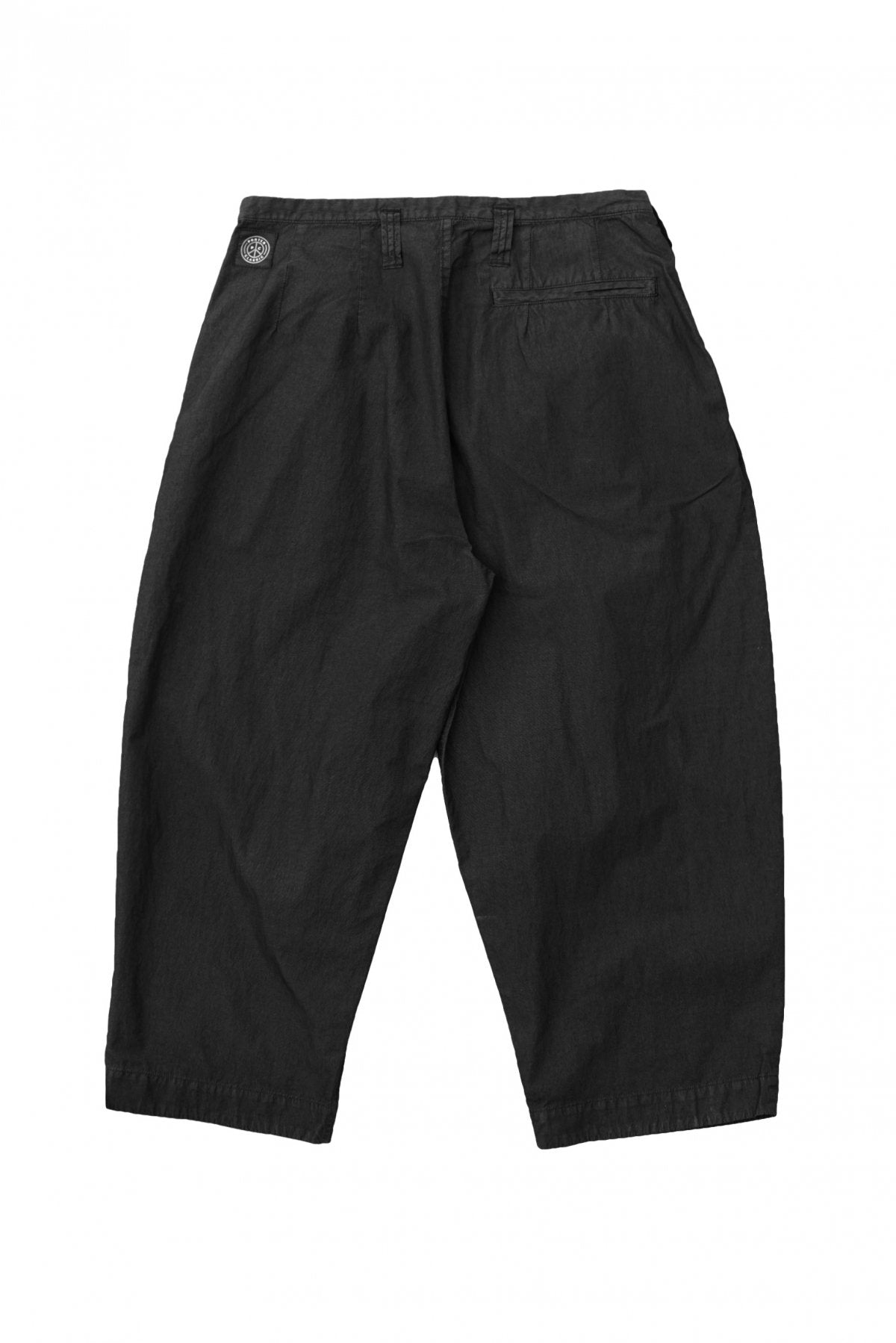 Porter Classic - POPLIN JAZZ PANTS - BLACK