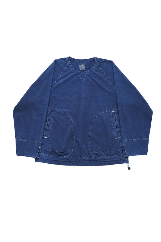 Porter Classic - S/N STRETCH SWEAT SHIRT - BLUE