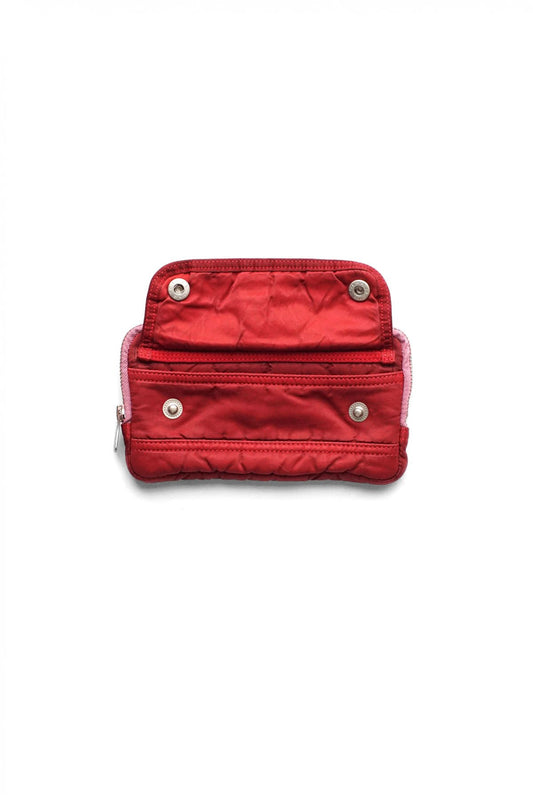 Porter Classic - SUPER NYLON WALLET POUCH - RED