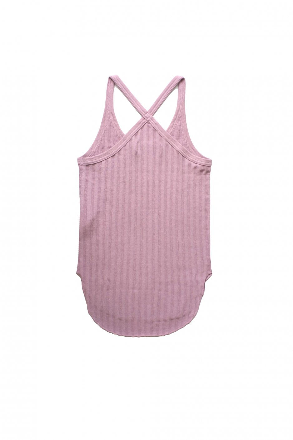 WRYHT- X-BACK RIBBED TANK - HYDRANGEA