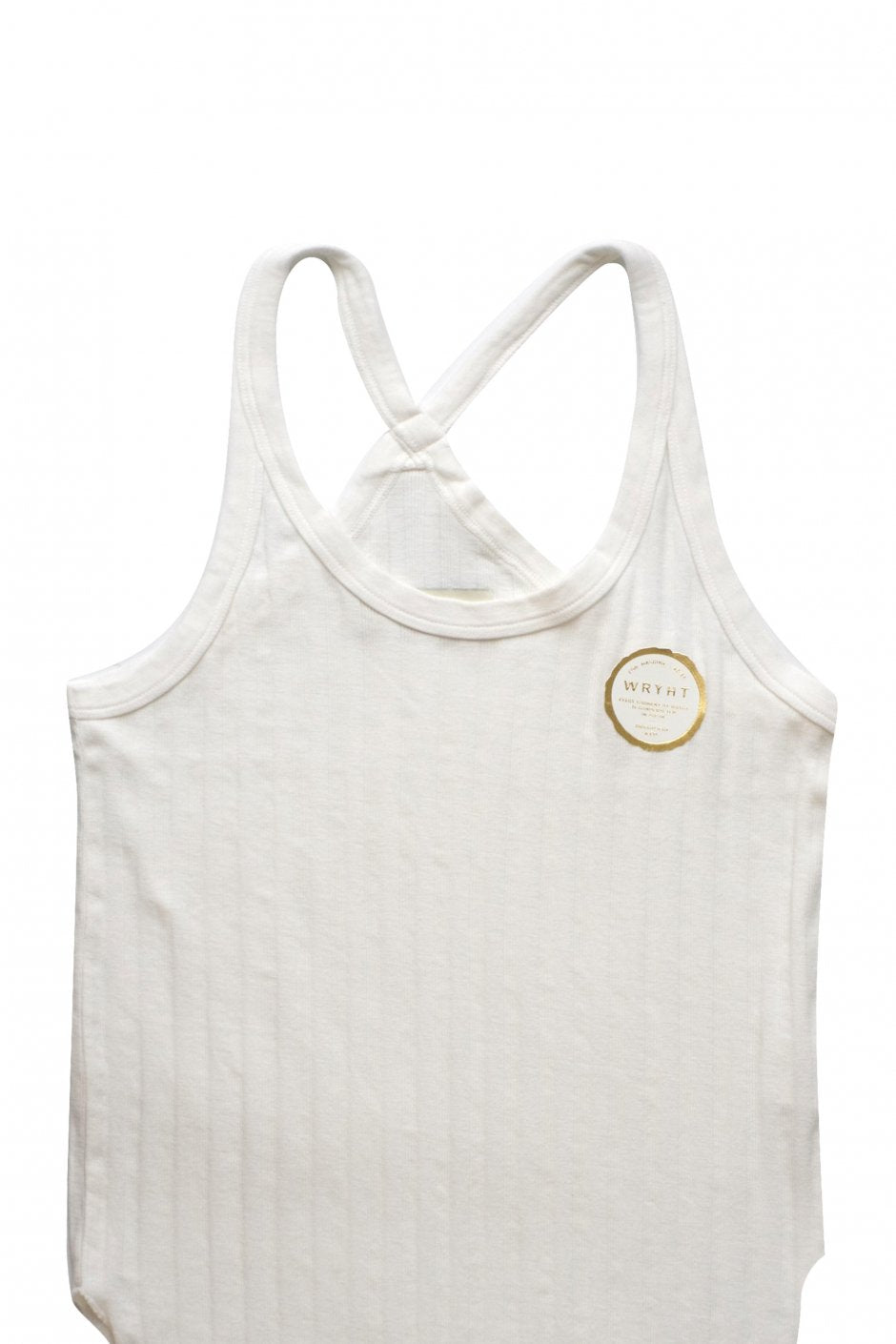 WRYHT- X-BACK RIBBED TANK - BONE