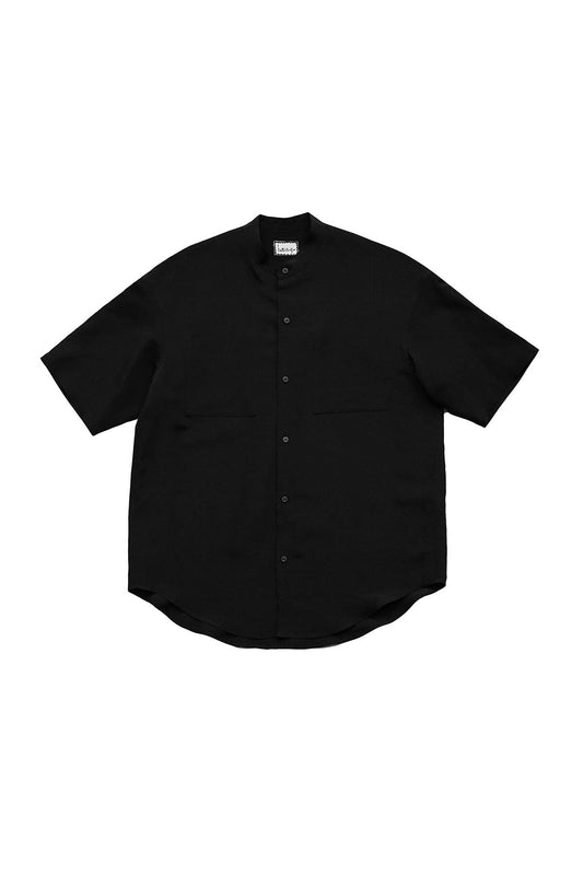 humoresque★★★ - Exclusive MEN'S STAND COLLAR SHIRT - BLACK