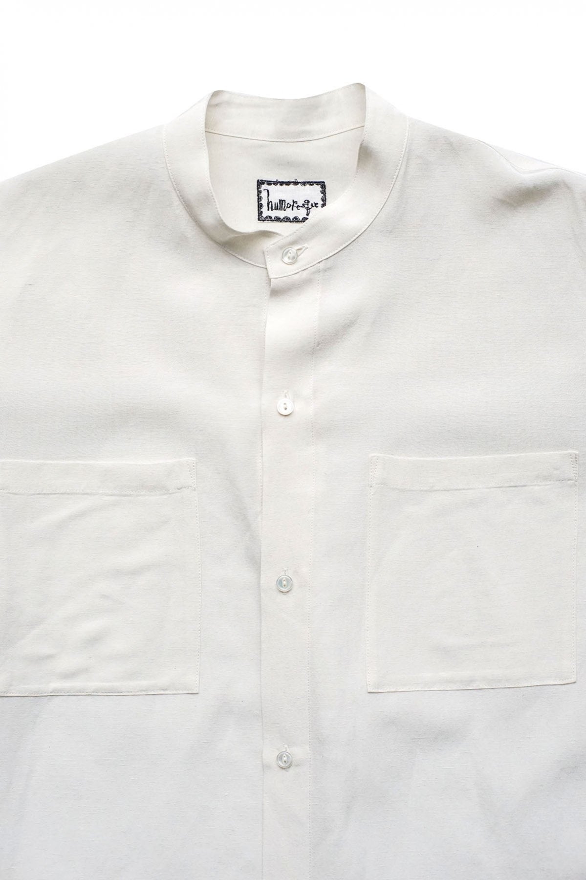 humoresque★★★ - Exclusive MEN'S STAND COLLAR SHIRT - NATURAL