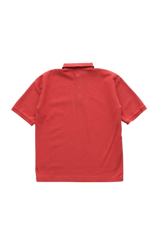 Nigel Cabourn - BIG POLO SHIRT - RED