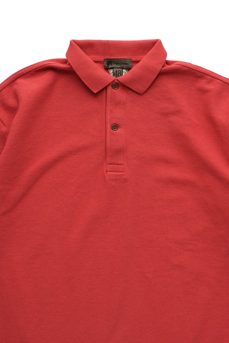 Nigel Cabourn - BIG POLO SHIRT - RED