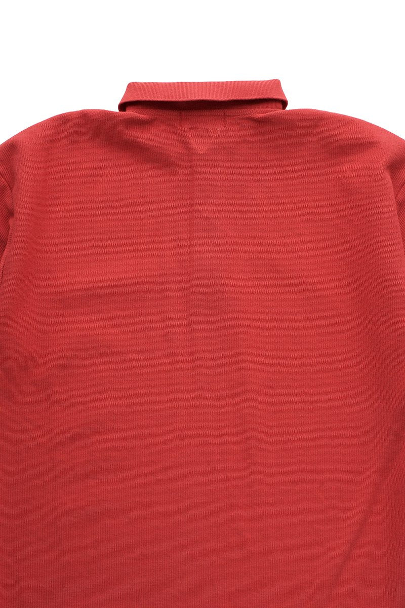 Nigel Cabourn - BIG POLO SHIRT - RED