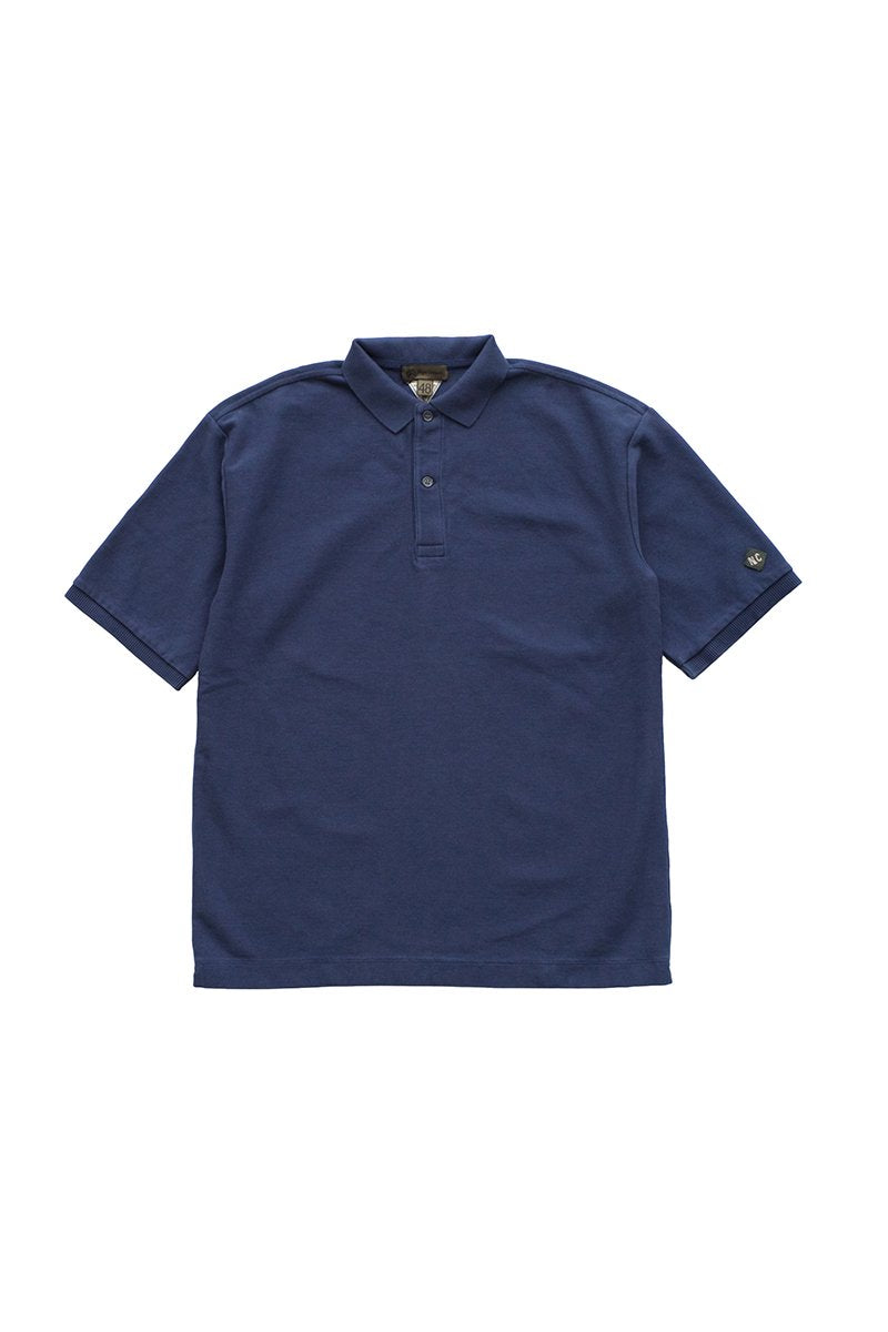 Nigel Cabourn - BIG POLO SHIRT - NAVY