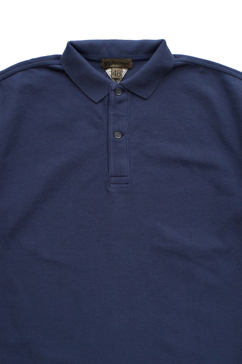 Nigel Cabourn - BIG POLO SHIRT - NAVY