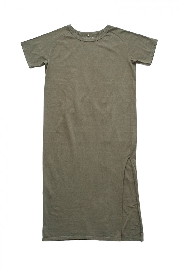 Nigel Cabourn woman - FREEDOM SLEEVE LONG ONE PIECE - OLIVE