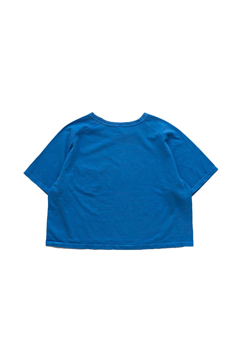 Nigel Cabourn woman - FREEDOM SLEEVE BIG T PIGMENT - NAVY