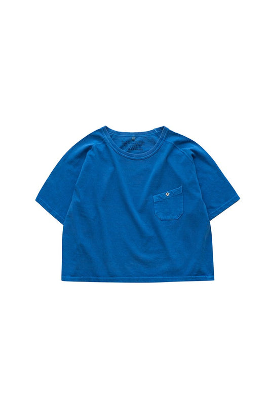 Nigel Cabourn woman - FREEDOM SLEEVE BIG T PIGMENT - NAVY