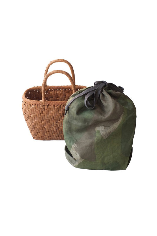 Nigel Cabourn - BASKET BAG SMALL - OLIVE