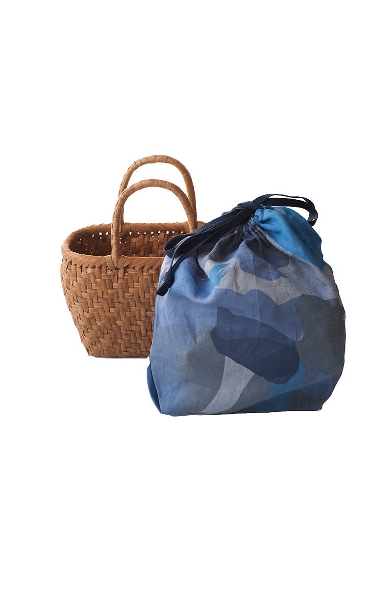 Nigel Cabourn - BASKET BAG SMALL - BLUE