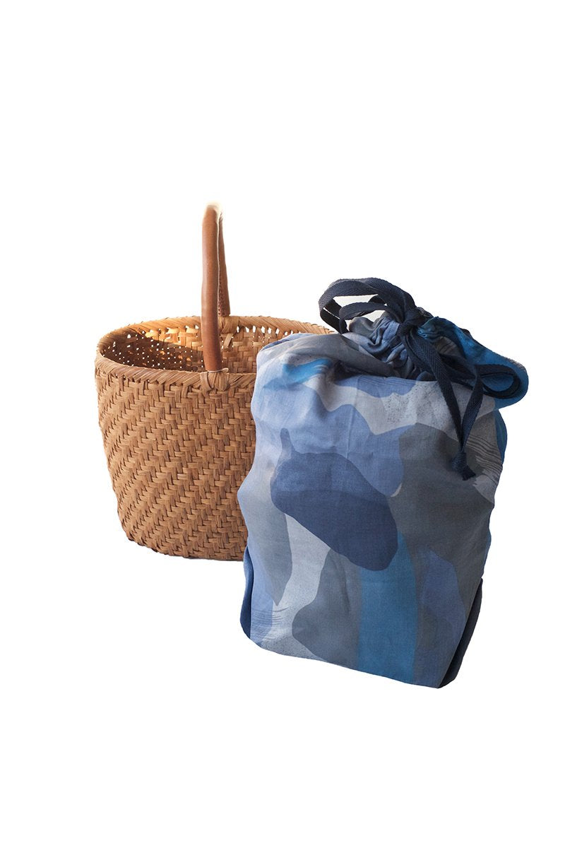 Nigel Cabourn - BASKET BAG LARGE - BLUE