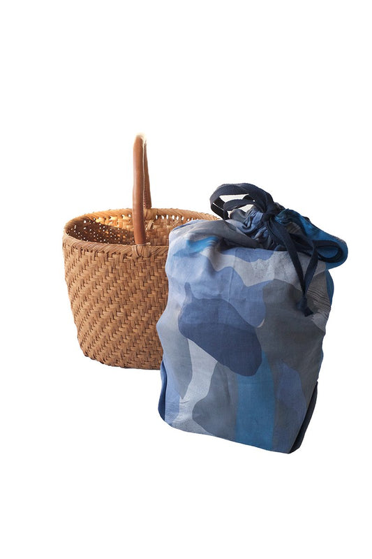 Nigel Cabourn - BASKET BAG LARGE - BLUE