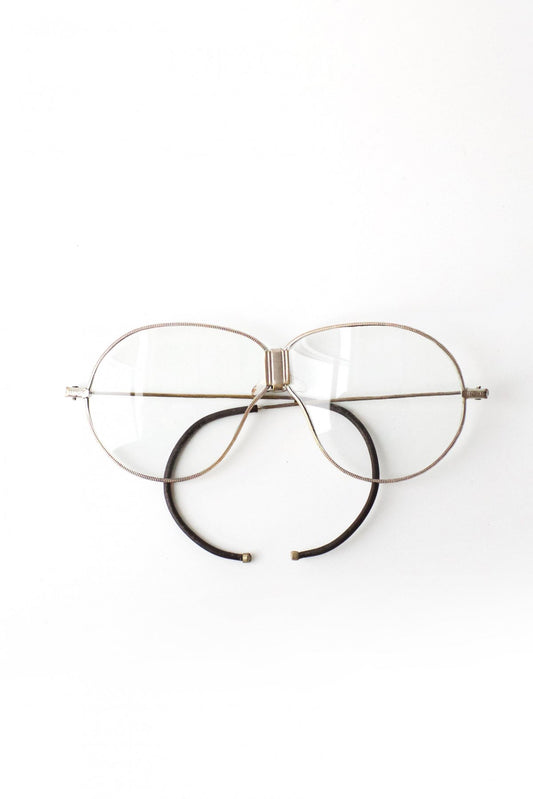 1940s USA ANTIQUE AVIATOR GLASSES - OPT-296