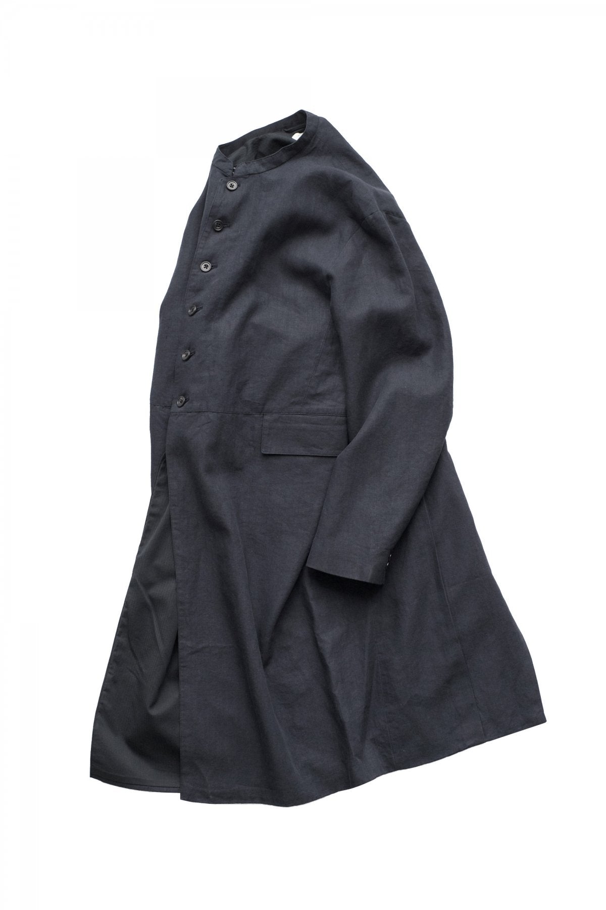 OLD JOE - STAND COLLAR FROCK COAT - NOCTURNE