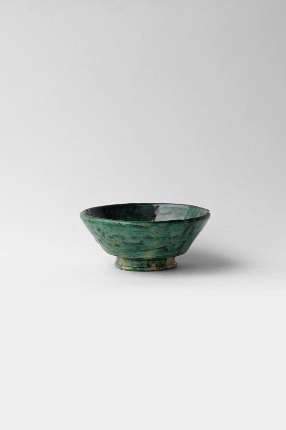 MOROCCO - TAMEGROUTE POTTERY BOWL (S) - Green