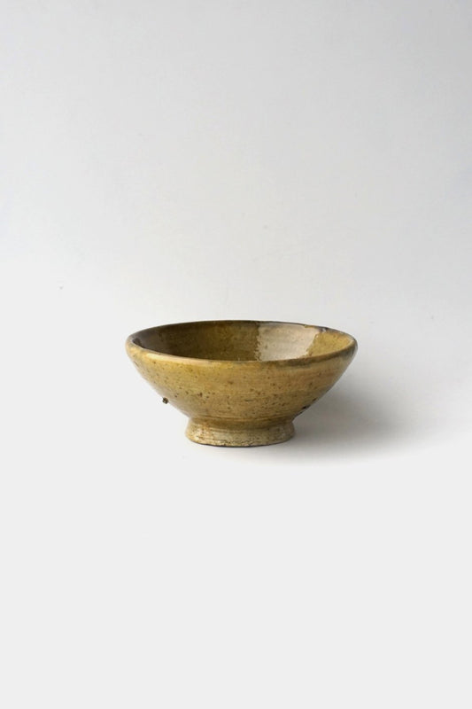 MOROCCO - TAMEGROUTE POTTERY BOWL (M) - Yellow