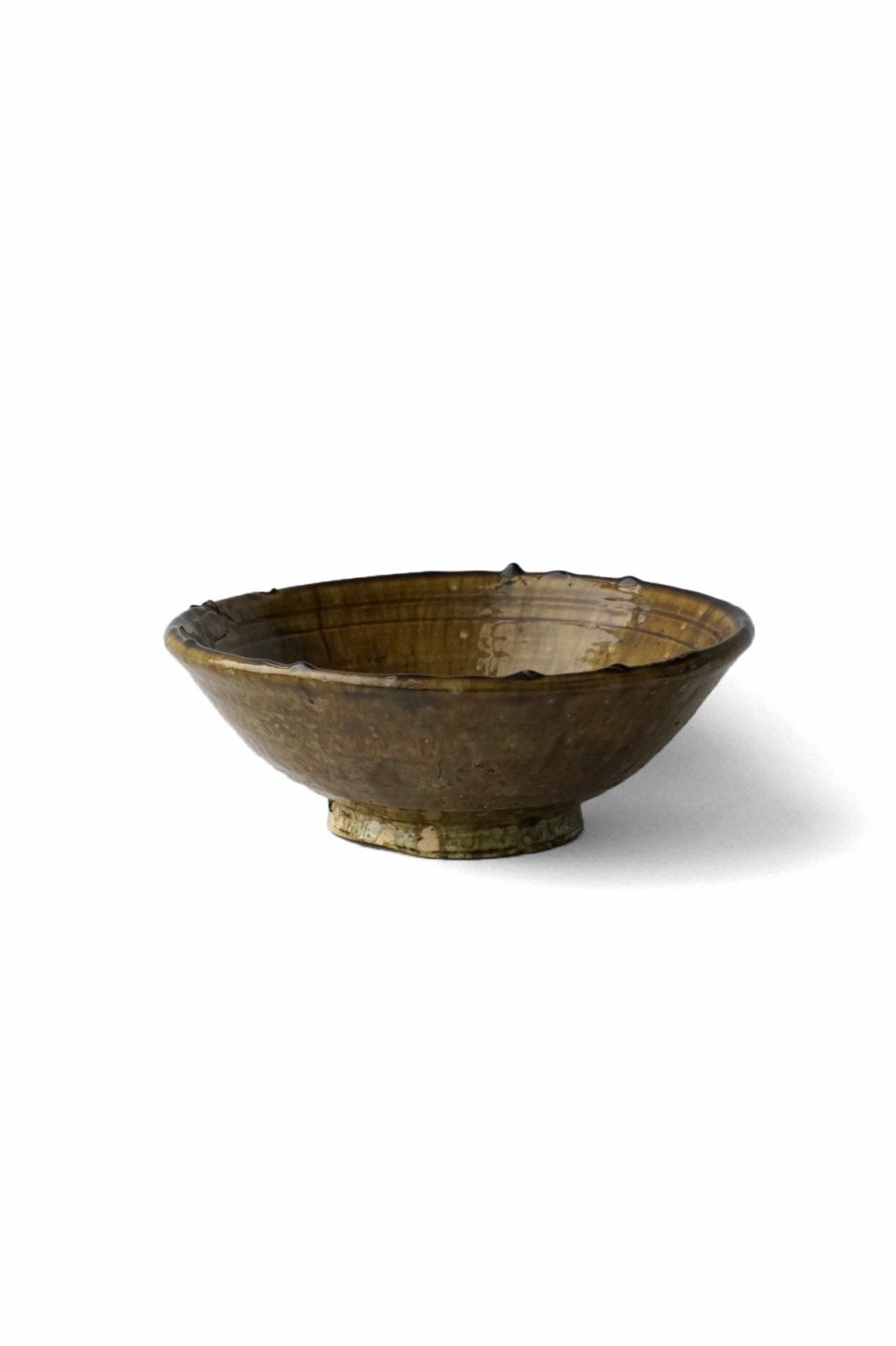 MOROCCO - TAMEGROUTE POTTERY BOWL (L) - Yellow