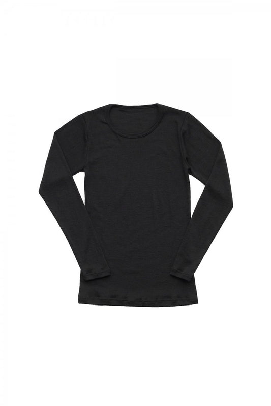 Tam Silk - LONG SLEEVE - BLACK