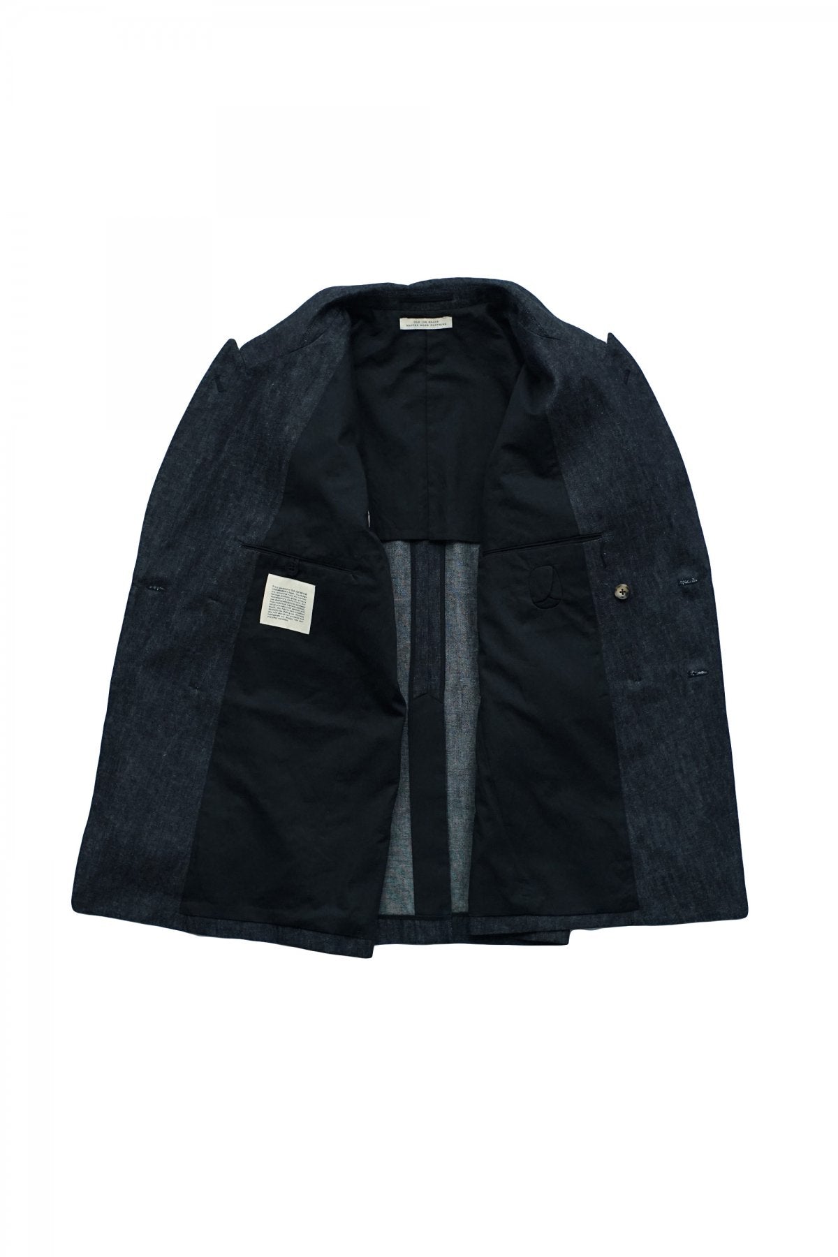 OLD JOE - DOUBLE BREASTED SWING JACKET - INDIGO