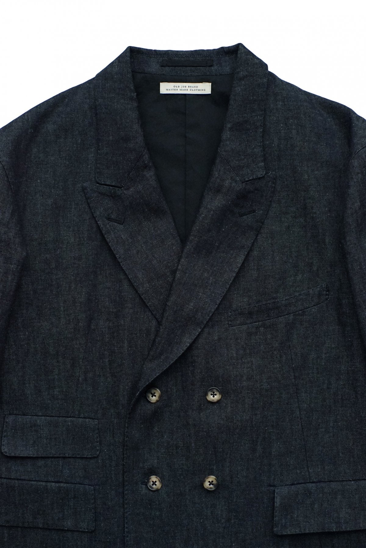 OLD JOE - DOUBLE BREASTED SWING JACKET - INDIGO