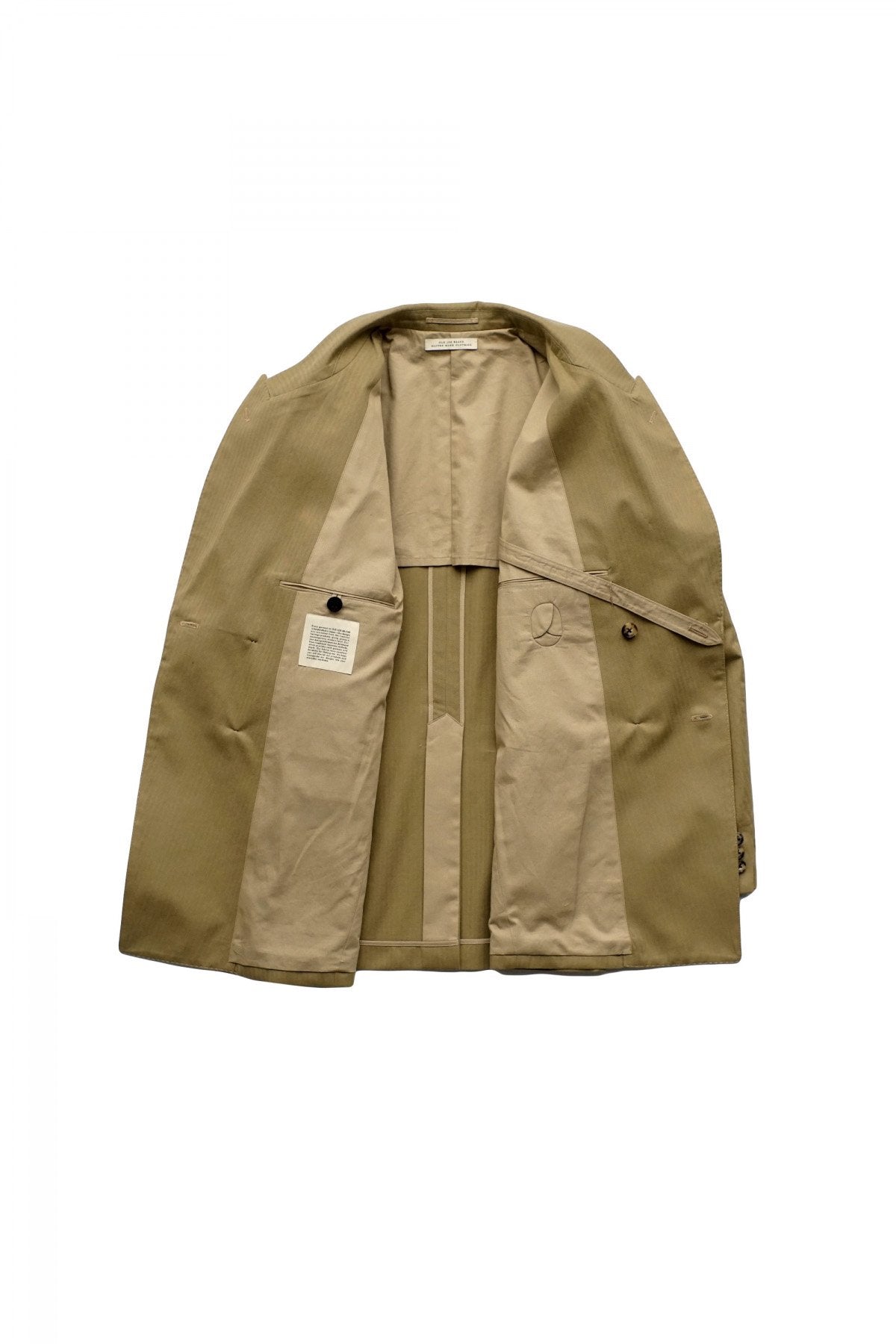 OLD JOE - DOUBLE BREASTED SWING JACKET - SAHARA