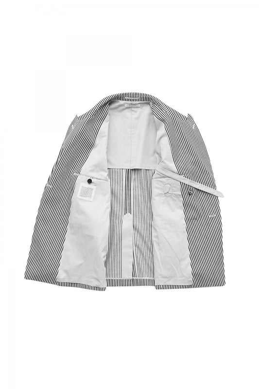 OLD JOE ★★★ - EXCLUSIVE DOUBLE BREASTED SWING JACKET - HICKORY STRIPE