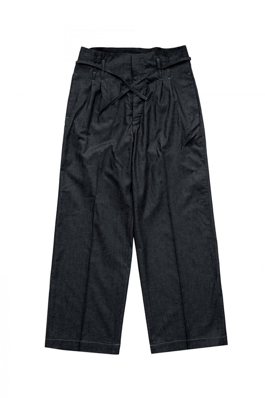 OLD JOE - STRING WAIST WORK TROUSER - INDIGO