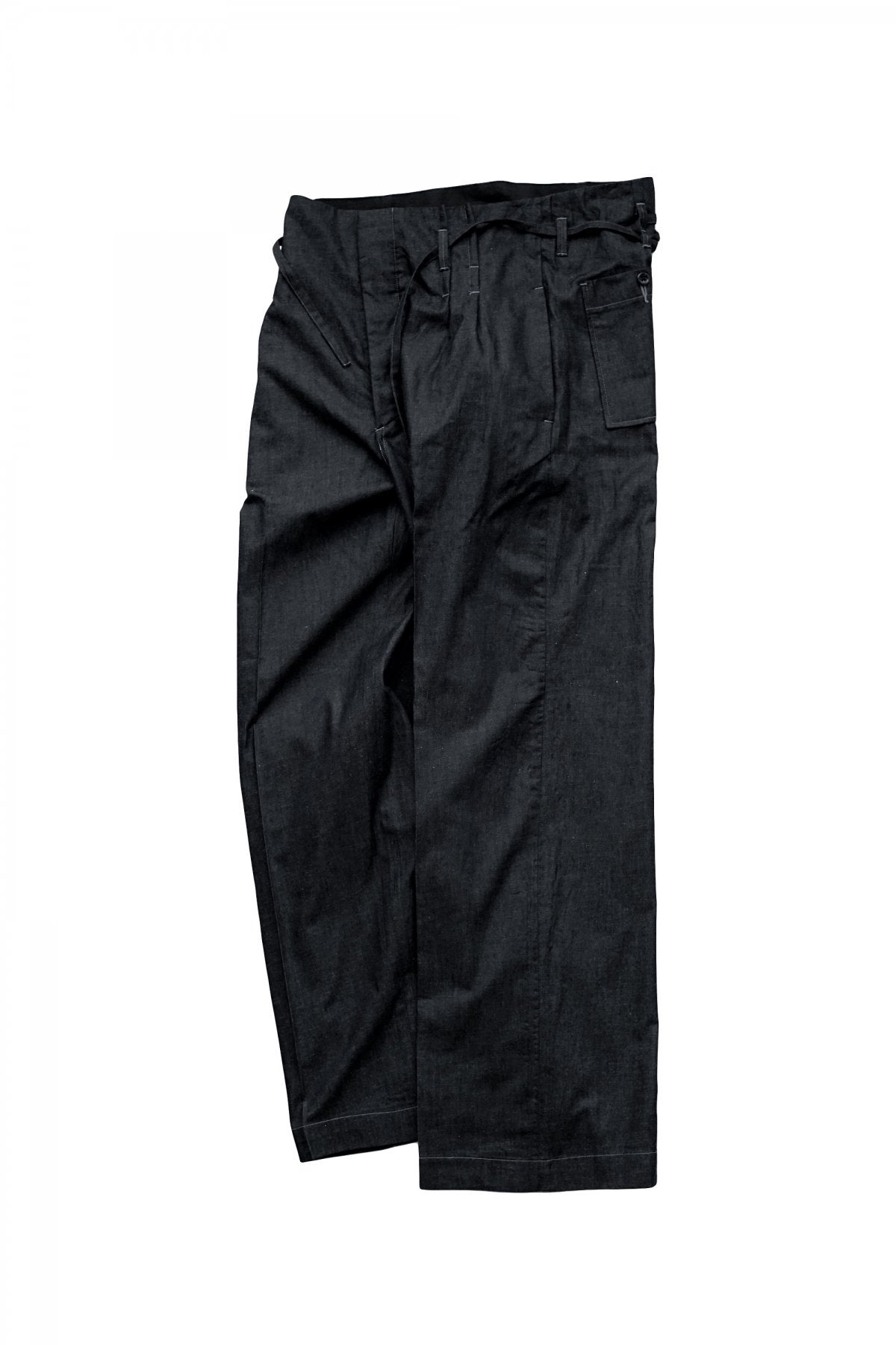 OLD JOE - STRING WAIST WORK TROUSER - INDIGO