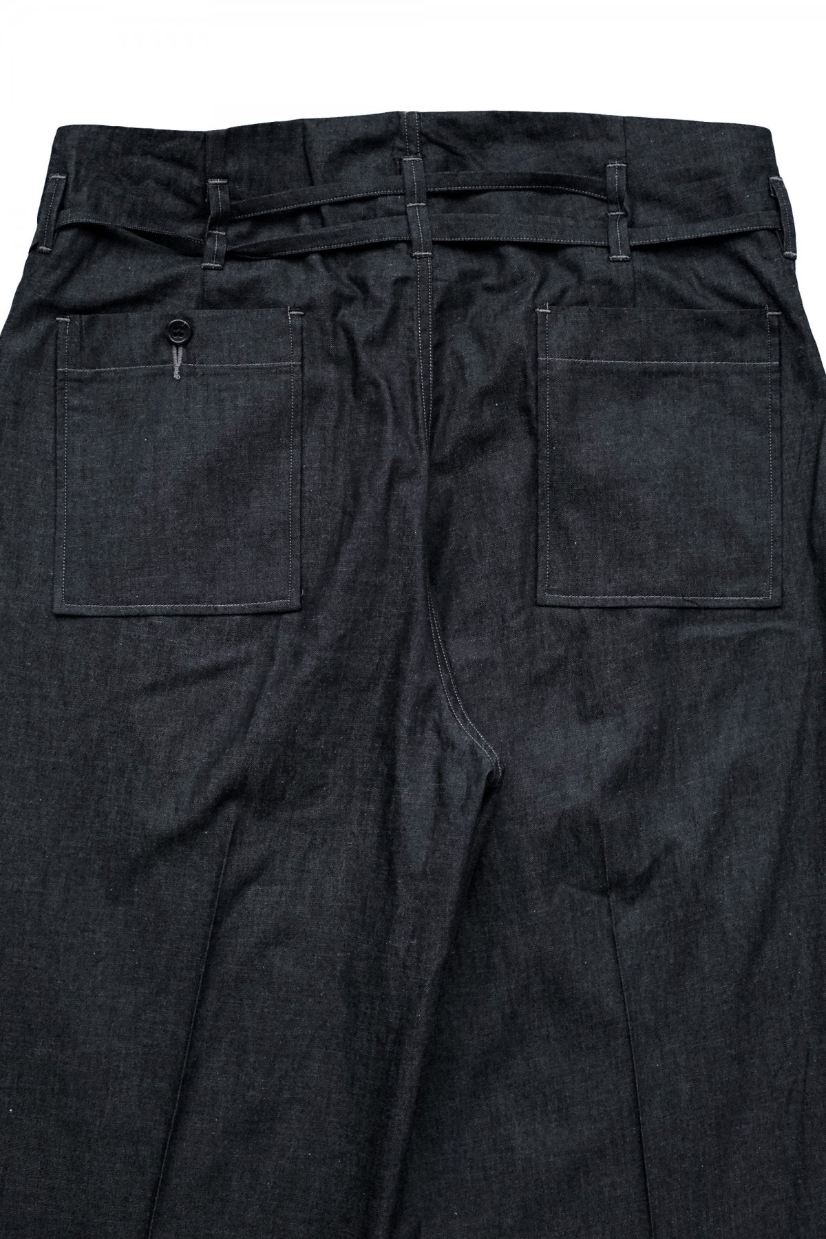 OLD JOE - STRING WAIST WORK TROUSER - INDIGO