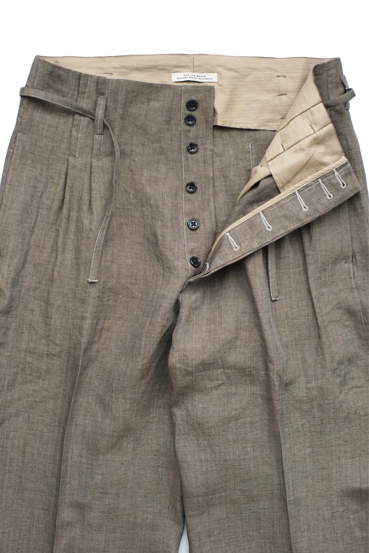 OLD JOE - STRING WAIST WORK TROUSER - BRONZE