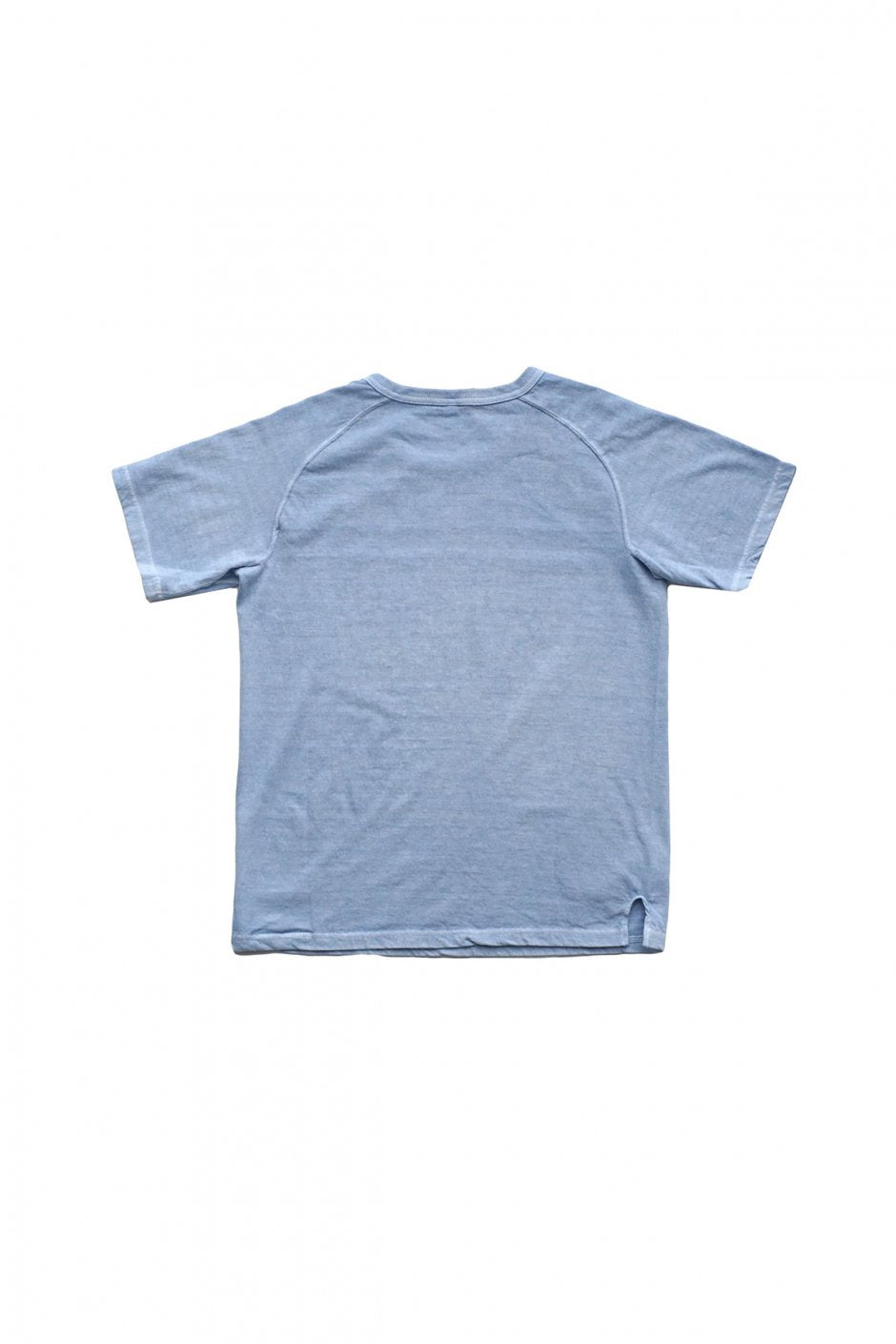 Nigel Cabourn woman - CREW NECK T-SHIRT - PIGMENT BLUE