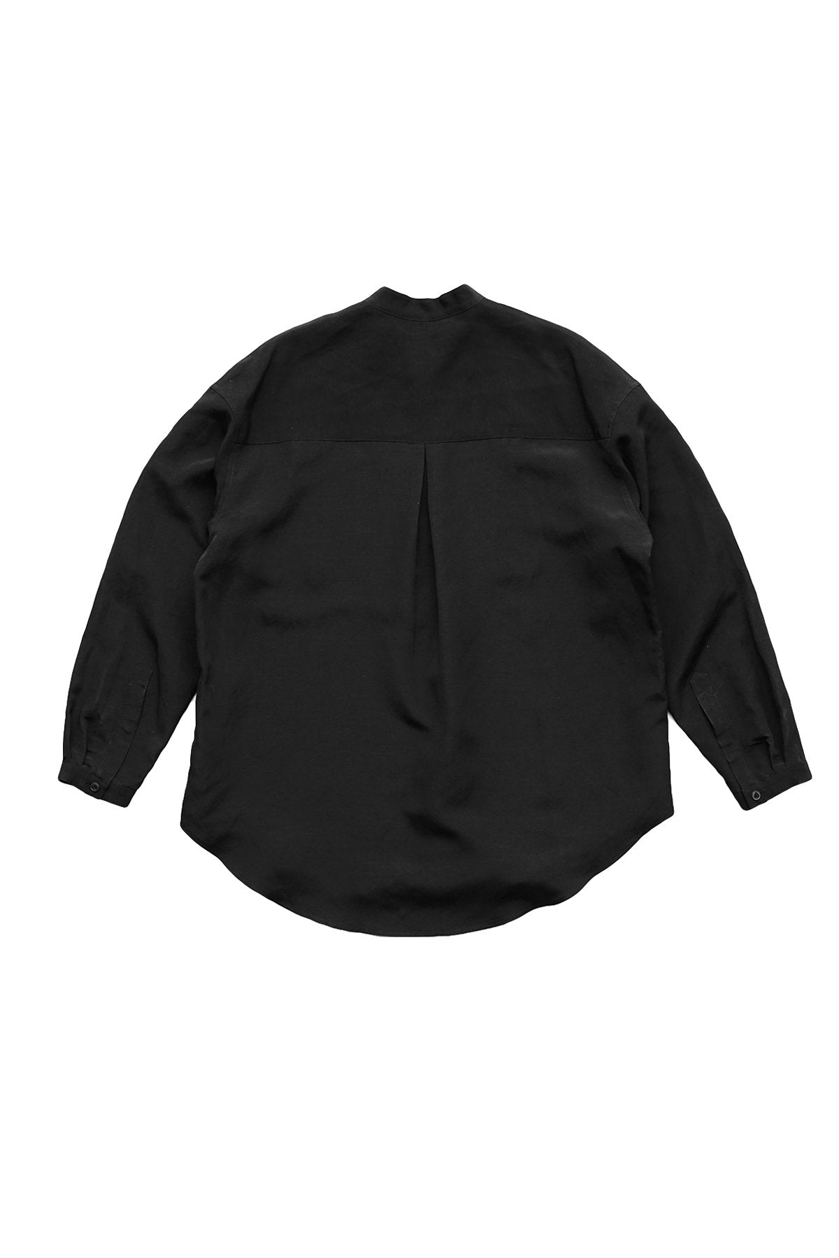 humoresque★★★ - Exclusive MEN'S STAND COLLAR SHIRT LONG SLEEVE - BLACK