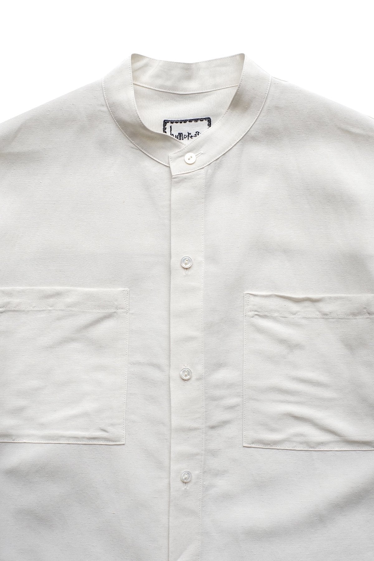 humoresque★★★ - Exclusive MEN'S STAND COLLAR SHIRT LONG SLEEVE - NATURAL