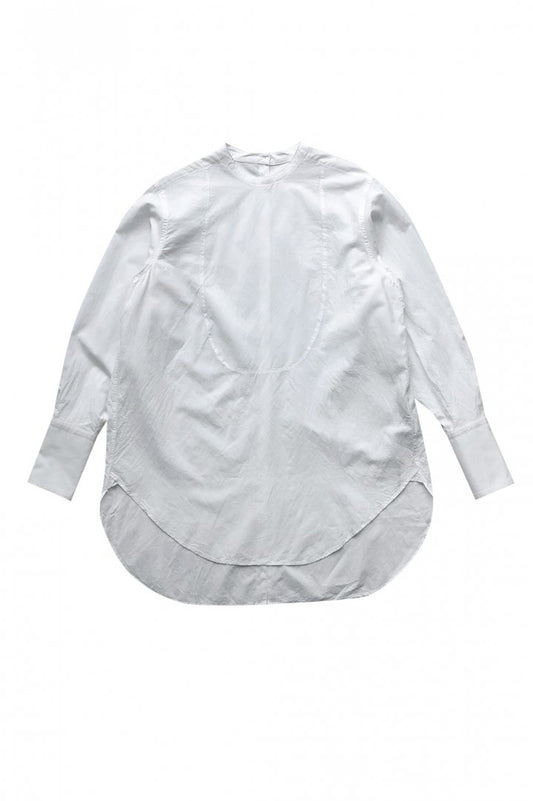 humoresque - LONG CUFFS SHIRT - WHITE