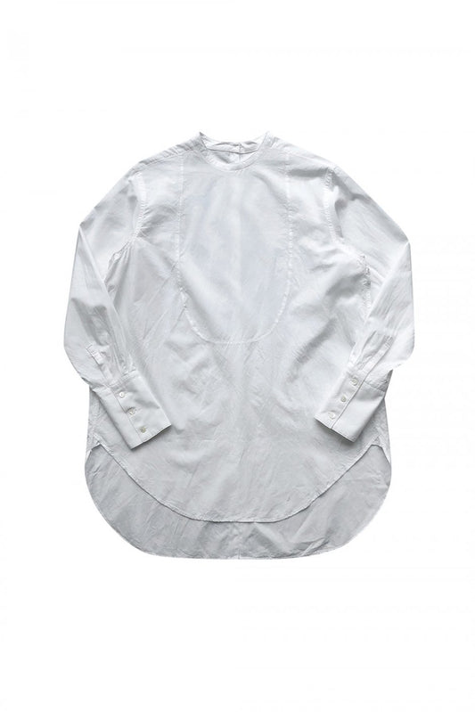 humoresque - LONG CUFFS SHIRT - WHITE